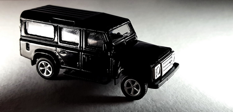 Illustration for article titled LaLD Car Week: A black Defender